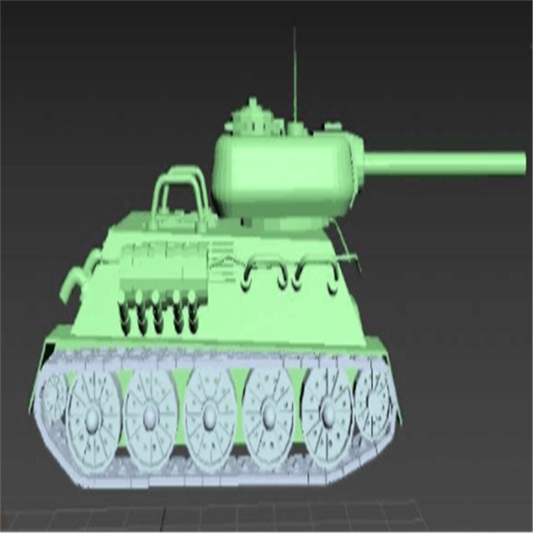 双柏充气军用坦克模型